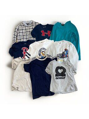 Reseller Clothing Bundle Lot 9pc Shirt Clothes Resale Wholesale Flaws Read